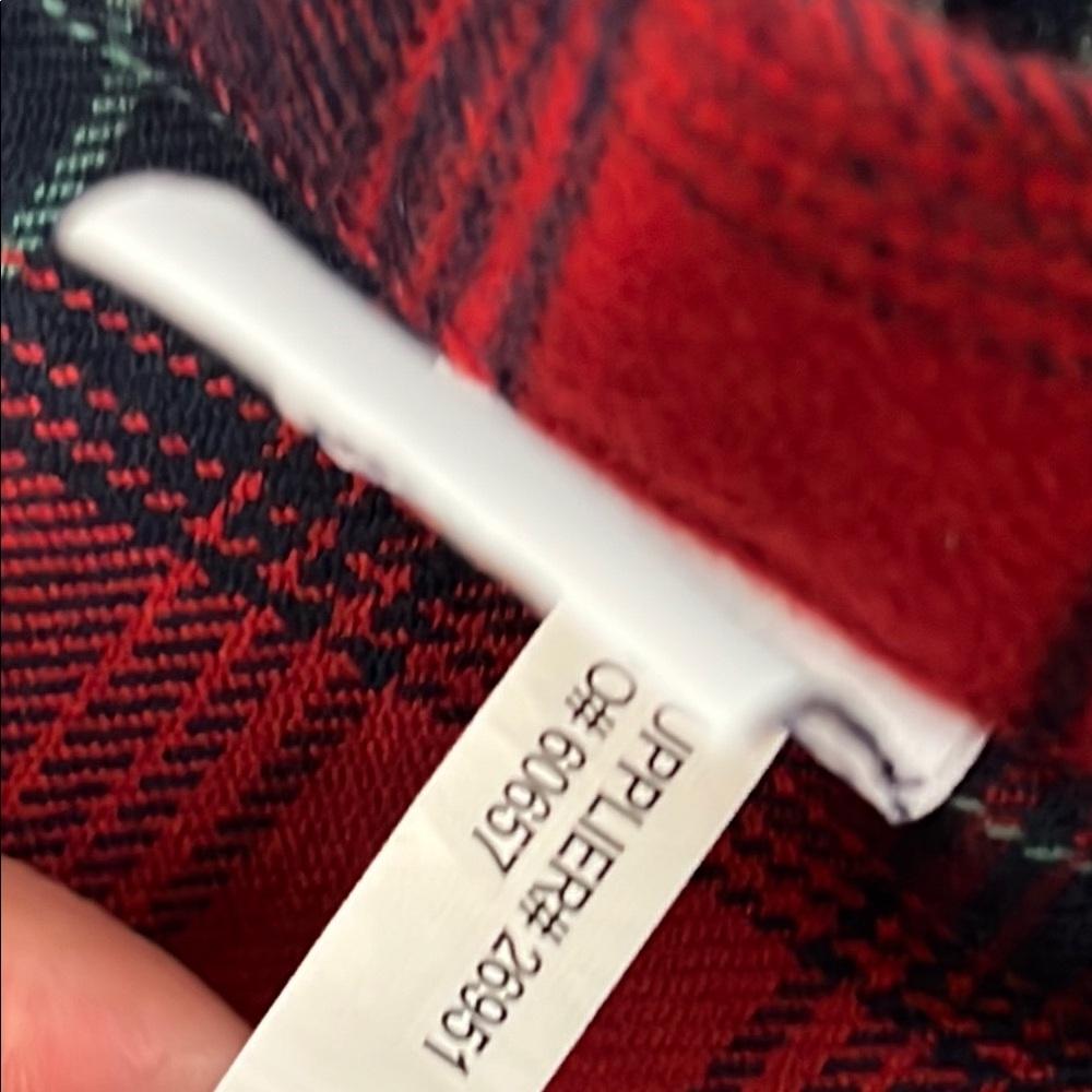 Polo by Ralph Lauren Red and Blue Plaid Casual Shirt - Picture 10 of 12